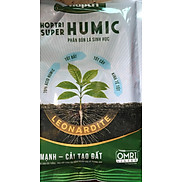 Phân bón Humic HỢP TRÍ SUPER HUMIC ra rễ cực mạnh dạng bột gói 250 gam