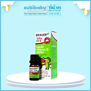 Vitamin D 400IU dạng nước Brauer Baby & Kids Liquid Vitamin D 400IU cho