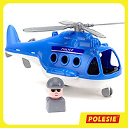 Máy bay trực thăng cảnh sát Alpha đồ chơi - Polesie Toys