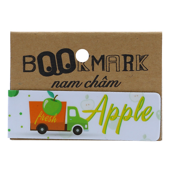 Bookmark nam châm kính vạn hoa - apple - ảnh sản phẩm 1