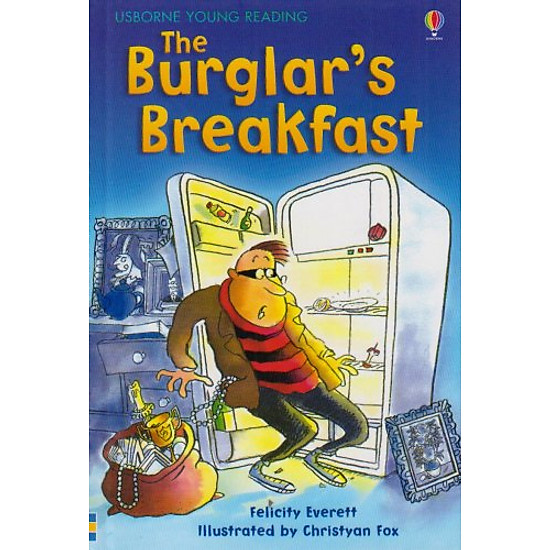 Usborne young reading series one the burgular s breakfast - ảnh sản phẩm 1