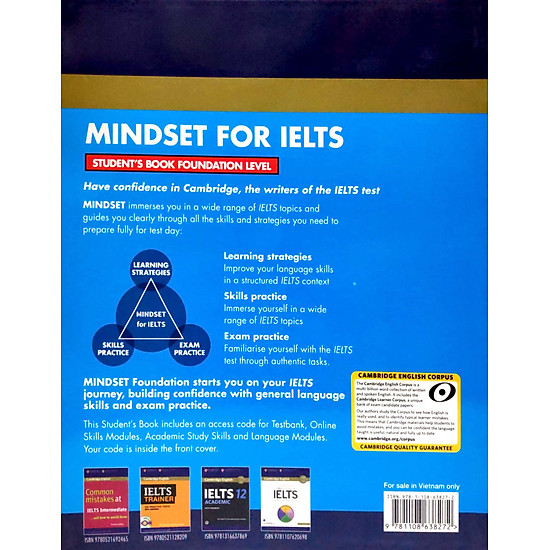 Mindset for ielts - foundation student s book with testbank and online - ảnh sản phẩm 4