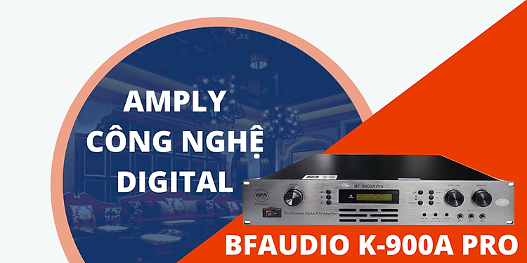 Amply Karaoke (vang số) BfaudioPro K9900A Pro, Ampli kỹ thuật số hiện đại, karaoke gia đình cực hay - Hàng Chính Hãng 3