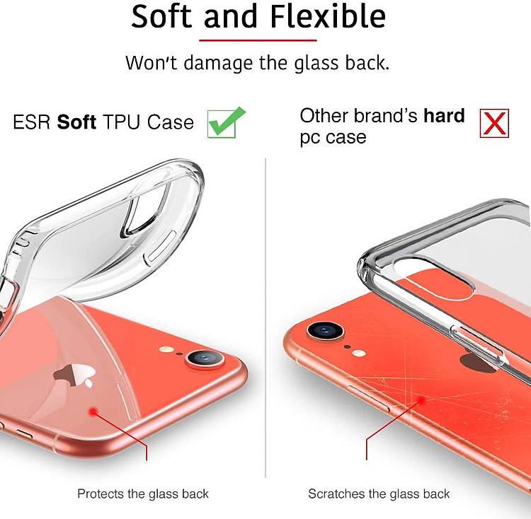 ốp lưng dẻo dành cho iphone xr hiệu ultra thin mỏng 0.6mm chống trầy - hàng nhập khẩu 5
