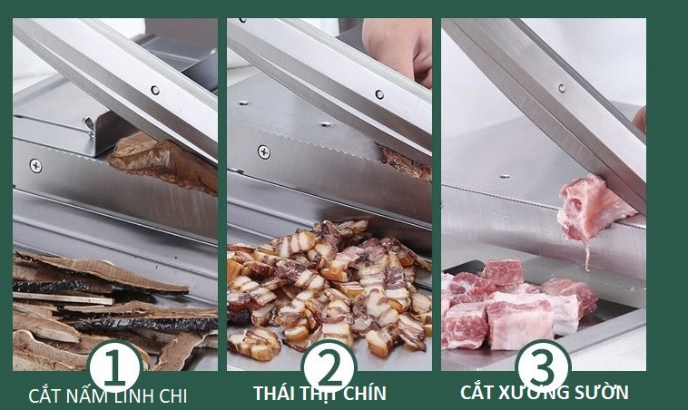máy cắt thịt đông lạnh, cắt xương, cắt gà, vịt đa năng cao cấp bản đặc biệt cầm tay 6