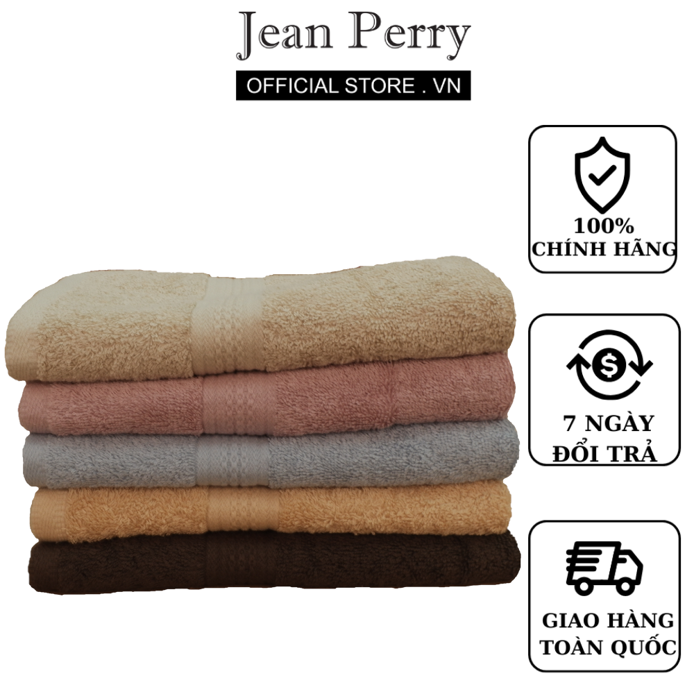 khăn tắm jean perry man chất liệu cotton 41x71 cm 2