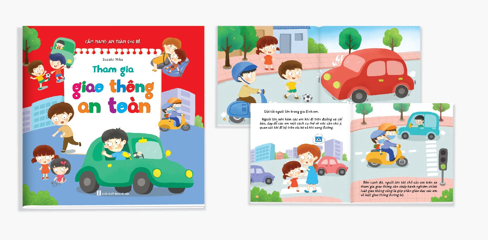 bộ sách cẩm nang an toàn dành cho bé từ 3 - 12 tuổi (6 cuốn) - tặng một cuốn truyện tranh kỹ năng sống - sách online bùi thị anh 1