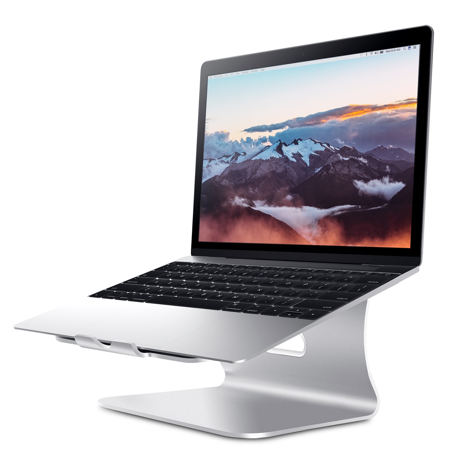 Đế nâng tản nhiệt hợp kim nhôm nguyên khối cho laptop Macbook Vu Studio - Hàng chính hãng 1