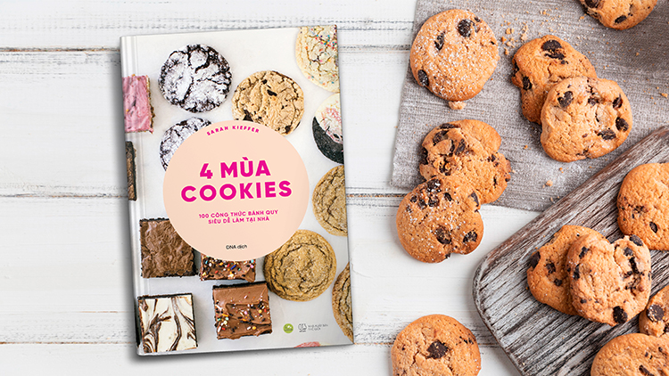 cuốn sách 4 mùa cookies - 100 công thức bánh quy siêu dễ làm tại nhà 1