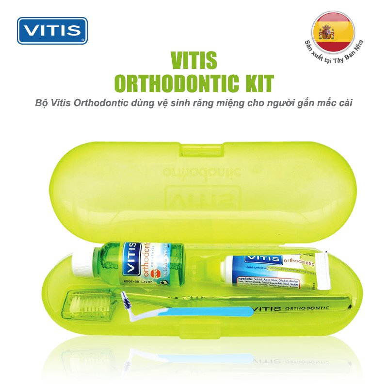 Bộ kit cho người mang khí cụ chỉnh nha Vitis Orthodontic 5