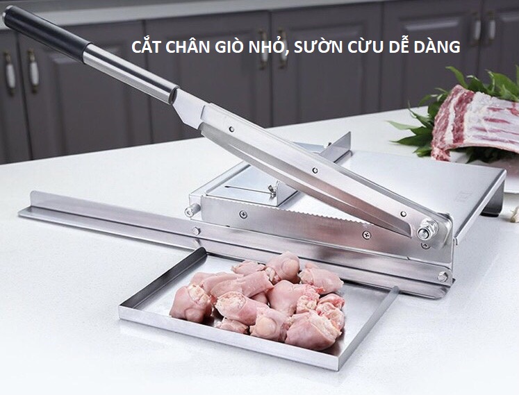 máy cắt thịt đông lạnh, cắt xương, cắt gà, vịt đa năng cao cấp bản đặc biệt cầm tay 11
