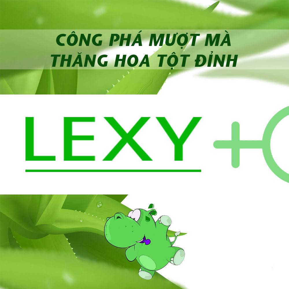 [110ml] Bộ 2 gel bôi trơn tinh chất lô hội - Lexy Aloe Chai 55ml 1