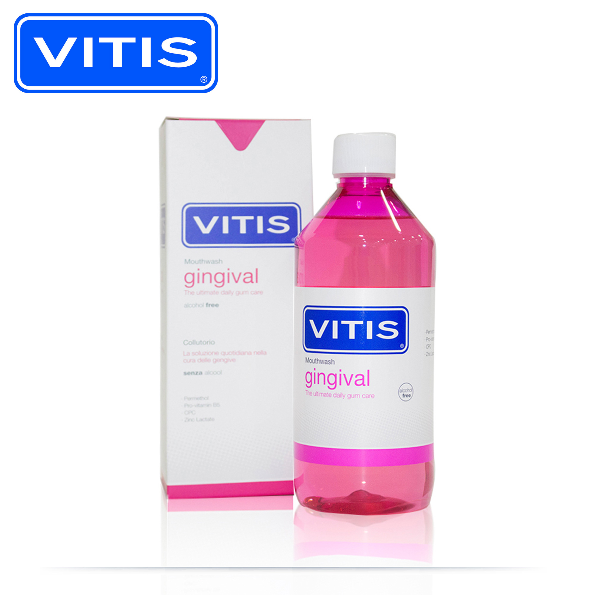 Nước súc miệng dành cho nướu nhạy cảm Vitis Gingival 150ml 1